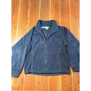 Columbia Sportswear Fleece Jacket Women’s Small Black Full Zip